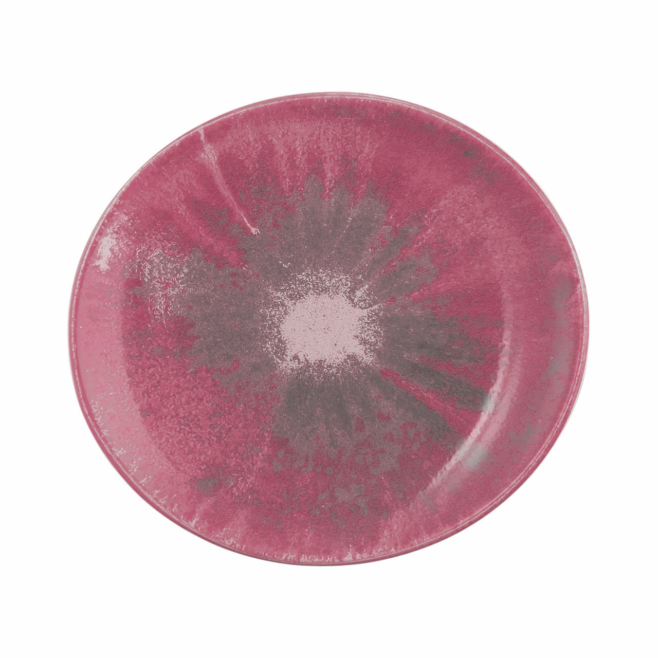 Modern Life, Speiseteller oval 251 x 230 mm Batik Hibiskus
